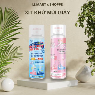 Chai Xịt Khử Mùi Giày Dép NaNo Bạc, Xịt Khử Mùi Hôi Chân Nano