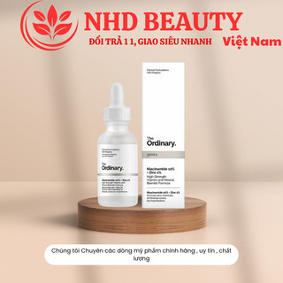 Serum The Ordinary Hyaluronic Acid 2% + B5 30ml của Mỹ, Tinh Chất Niacinamide 10% + Zinc 1% Cấp Ẩm và Phục Hồi Da