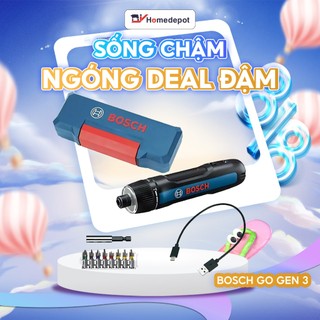 Máy bắn vít dùng pin bosch go gen 3 kit mới