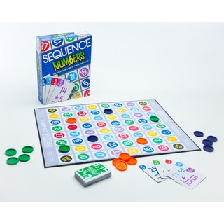 Bộ Board Game Sequence, Bộ Thẻ Bài Sequence, Trò Chơi Thẻ Bài Sequence For Kids, Num6er