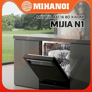 Máy rửa bát, rửa chén 16 bộ Xiaomi Mijia N1 Smart Dishwasher – Khử trùng đa năng, diện tích lớn