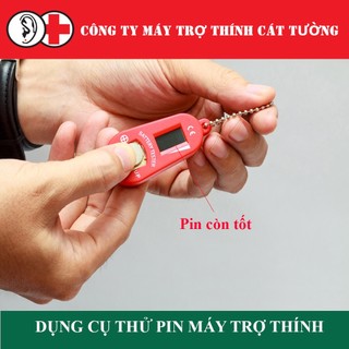 Máy thử pin điện tử cho pin máy trợ thính ( dụng cụ thử pin máy trợ thính )