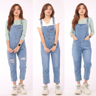  Quần yếm jean dài nữ LATIFAH phong cách trẻ trung năng động 