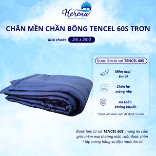 Chăn mền chần bông chăn tencel 60S cao cấp chăn lụa tencel mềm mại chăn hè nhẹ mát 2mx2m3