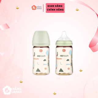 Bình sữa moyuum hoạ tiết cloud/ hươu limited 2021 bình 170ml/270ml