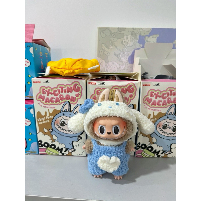 oufit thỏ xanh -(Đồ này vừa Ozai, Labubu v1-v2,LuLu,kimmon,Bao Ao, moko,...)