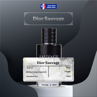 Nước hoa nam dior sauvage edp 10ml