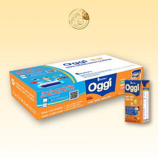 Thùng Sữa Bột Pha sẵn Oggi Vani Phát triển toàn diện 110ml