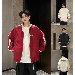 Áo Khoác Gió 2 Mặt APT Unisex Áo Khoác Dù From Rộng Chống Nước Nam Nữ Áo Khoác Cặp Đôi Cổ Đứng Thu Đông