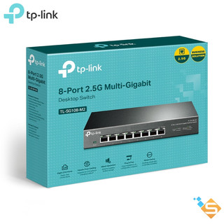 Bộ chia mạng switch 2.5g tp-link 8 & 5 cổng 100mbps/1gbps/2.5gbps auto-mdi/mdix tl-sg108-m2