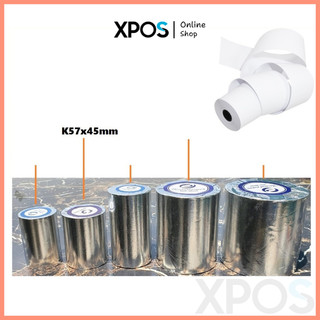 Giấy in nhiệt K57x45mm dùng in Bill