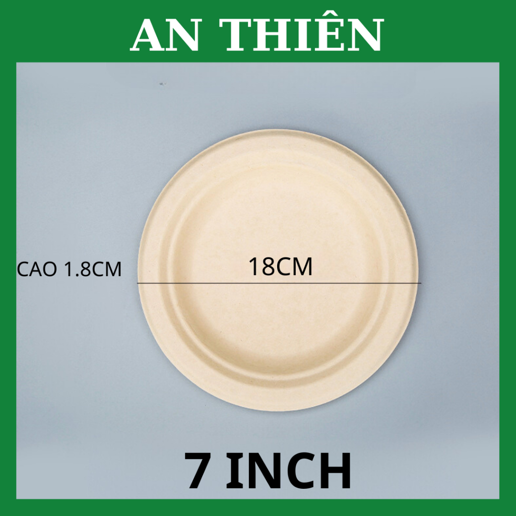 SET 20 DĨA BÃ MÍA - BỘT RƠM 7 INCH