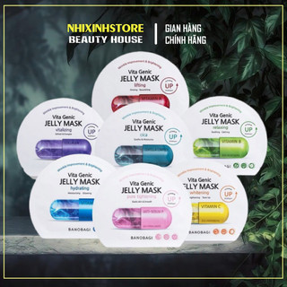 [Lẻ miếng] Mặt Nạ Banobagi Vita Geic Jelly Mask-Đủ 6 Mầu