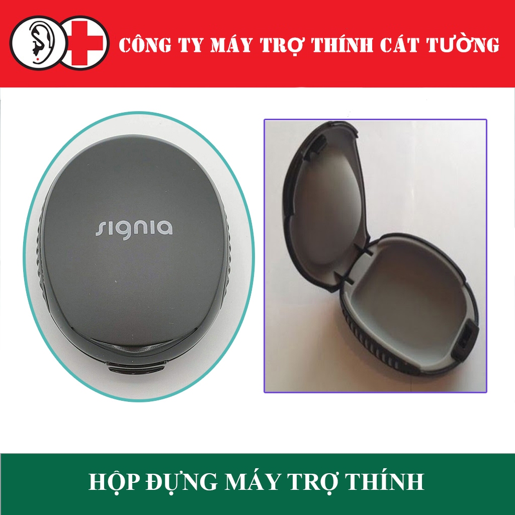 Hộp đựng máy trợ thính Signia