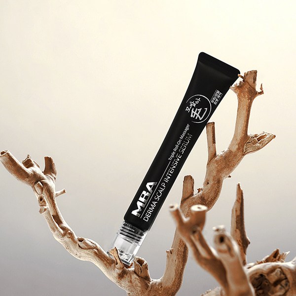 Lăn massage mọc tóc MBA - Tinh chất mọc tóc MBA Derma Scalp Intensive Ampoule giảm rụng, chống hói đầu, mọc tóc