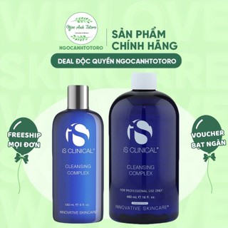 Sữa rửa mặt giảm mụn IS Clinical Cleansing Complex 180ml-480ml