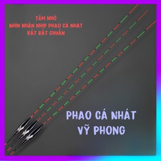  Phao Câu Cá cao cấp Vỹ Phong chuyên Rô Phi  Chép  cá Nhát  Tăm phao nhỏ nhẹ giúp nhìn nhịp chuẩn hơn 