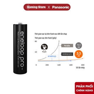 Pin Sạc Panasonic Eneloop Pro AA - Hàng Chính Hãng