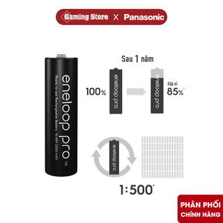 Pin Sạc Panasonic Eneloop Pro AA - Hàng Chính Hãng