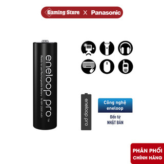 Pin Sạc Panasonic Eneloop Pro AA - Hàng Chính Hãng