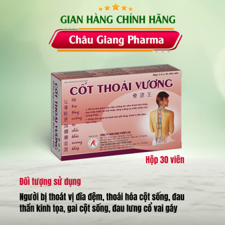 ✅✅✅ Cốt Thoái Vương -  Hỗ trợ điều trị thoái hóa cột sống, thoát vị đĩa đệm