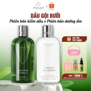[Tặng kèm quà] Dầu Gội Bưởi Vi Jully cải thiện Mọc Tóc giúp Tóc Dài nhanh giảm Rụng Tóc 100% Tự Nhiên