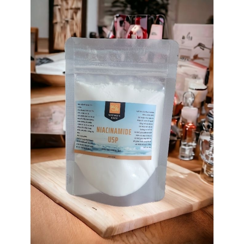 (Niacinamide, USP(Vitamin B3)hoạt chất trắng sáng da nhẹ tự nhiên
