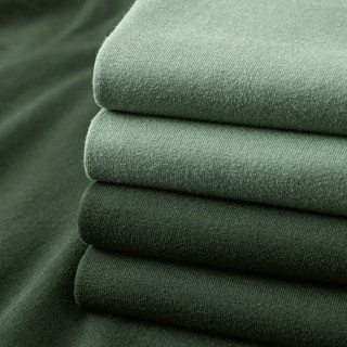 40-120kg áo phông cotton nam nữ xanh rêu đậm bigsize cotton