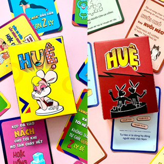 Combo bộ bài huệ boardgame uống rượu thử thách cho nhóm bạn nhậu nhẹt