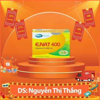 Enat 400 bổ sung vitamin e hộp 30 viên