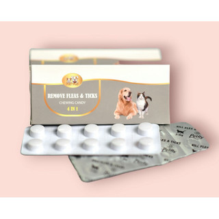 Combo 20v ve rận cho chó mèo