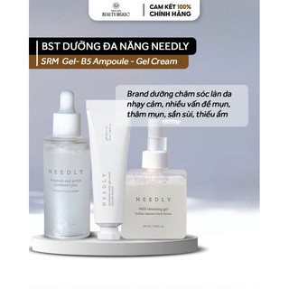 Sữa rữa mặt, Serum và Gel dưỡng NEEDLY