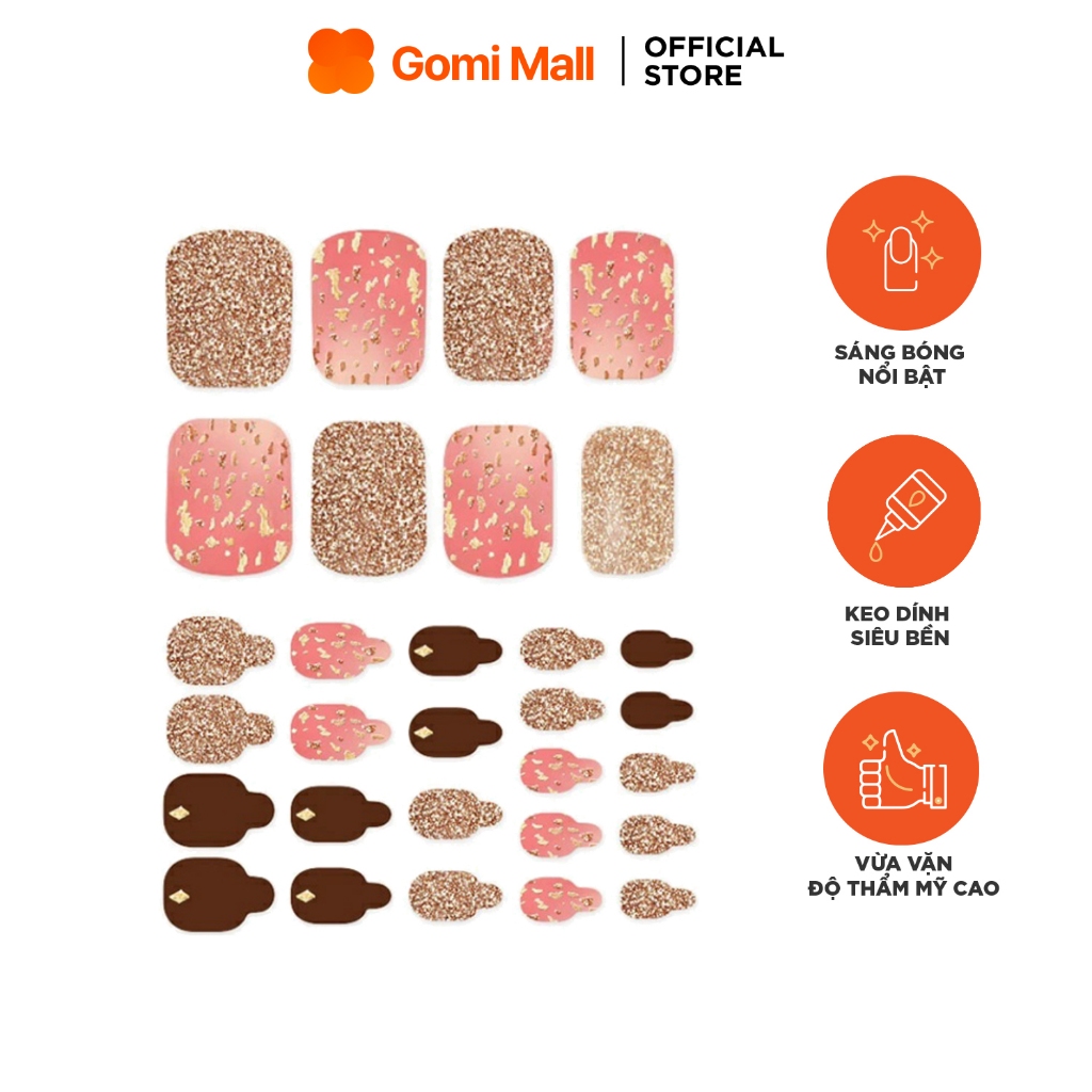 Miếng Dán Móng Chân Galaxy ZINIPIN Galaxy Collection GomiMall