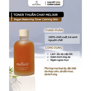Nước hoa Hồng Melixir 100% Vegan Balancing