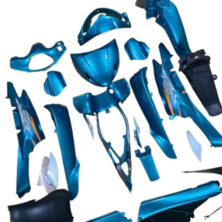 [ TẶNG TEM ] Bộ dàn áo  xe Future 1  đời 2001 đến 2003 màu Xanh Ngọc - nhựa nguyên sinh ABS