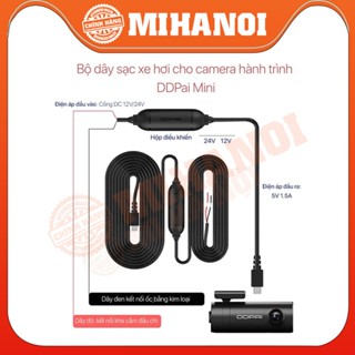 Bộ dây nguồn Hardwire Kit giám sát bãi đậu xe cho camera hành trình DDPai Mini/Mini 5/N3/Z40