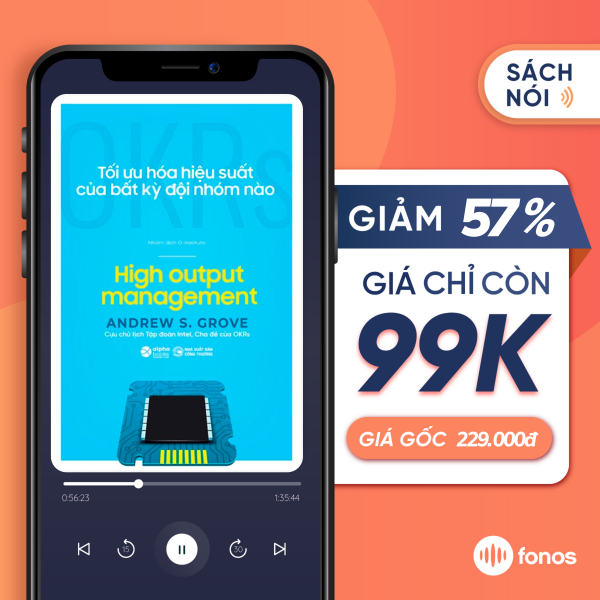Sách nói Fonos: OKRs - Tối Ưu Hóa Hiệu Suất Của Bất Kỳ Đội Nhóm Nào