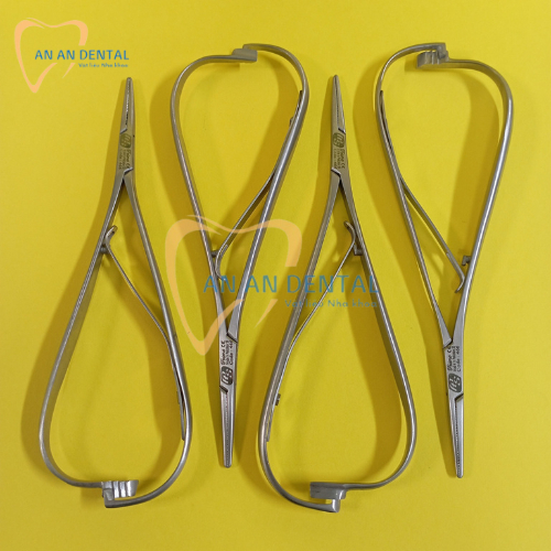 Kẹp kim đuôi cong – Kẹp Mathieu nha khoa – Needle Holder – Dụng cụ nha khoa & y tế