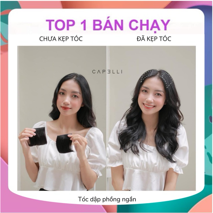 [TÓC GIẢ SIÊU CẤP] KẸP PHÍM TÓC MINI LÀM PHỒNG TÓC TÀNG HÌNH