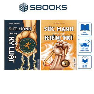 Sách - combo 2 cuốn : sức mạnh của sự kỷ luật + sức mạnh của sự kiên trì - sbooks