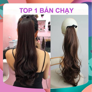   HÌNH THẬT+VIDEO  TÓC GIẢ NỮ CỘT XOĂN XOĂN SÓNG DÀI SỈ TOÀN QUỐC 