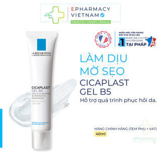 Kem Dưỡng LA ROCHE-POSAY Cicaplast Gel B5 Phục Hồi Da, Mờ Sẹo 40ml