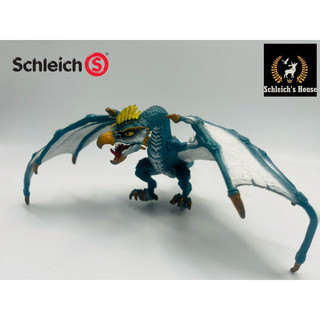 Mô hình động vật , đồ chơi con vật Schleich chính hãng Rồng Xanh bay 70508 trầy nhẹ - Schleich House