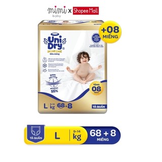 Tã dán/quần unidry mới size s54/xl48/l54/m74/xl60/m46