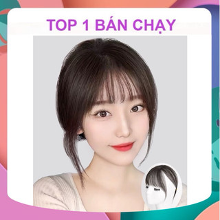 Tóc mái giả 3d bảng 4 màu giống tóc thật 100% sỉ toàn quốc