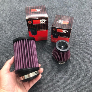Lọc gió trụ KN Pô e trụ K&N 1:1 ( tặng đệm cao su )