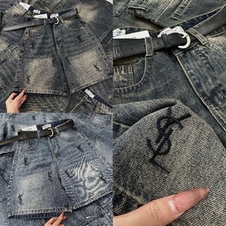 Quần short ngố thêu 2 màu
