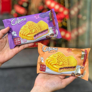 Kem bánh cá Celano Taiyaki nhân trà sữa trân châu
