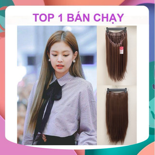 [TẶNG TÓC GIẢ BÚI] KẸP TÓC GIẢ CHỮ U THẲNG SIÊU DÀY [VIDEO+ẢNH THẬT]
