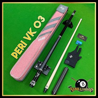 [Hàng Chính Hãng] Cơ Bida Lỗ Peri VK 03 Gậy Bi A Chính Hãng Ngọn Công Nghệ P20s Ren Radial, Phíp Baklite Siêu Cứng